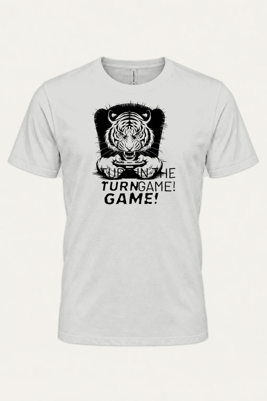 "Turn The Game" Heavyweight Unisex Crewneck T-shirt | Gildan 5000