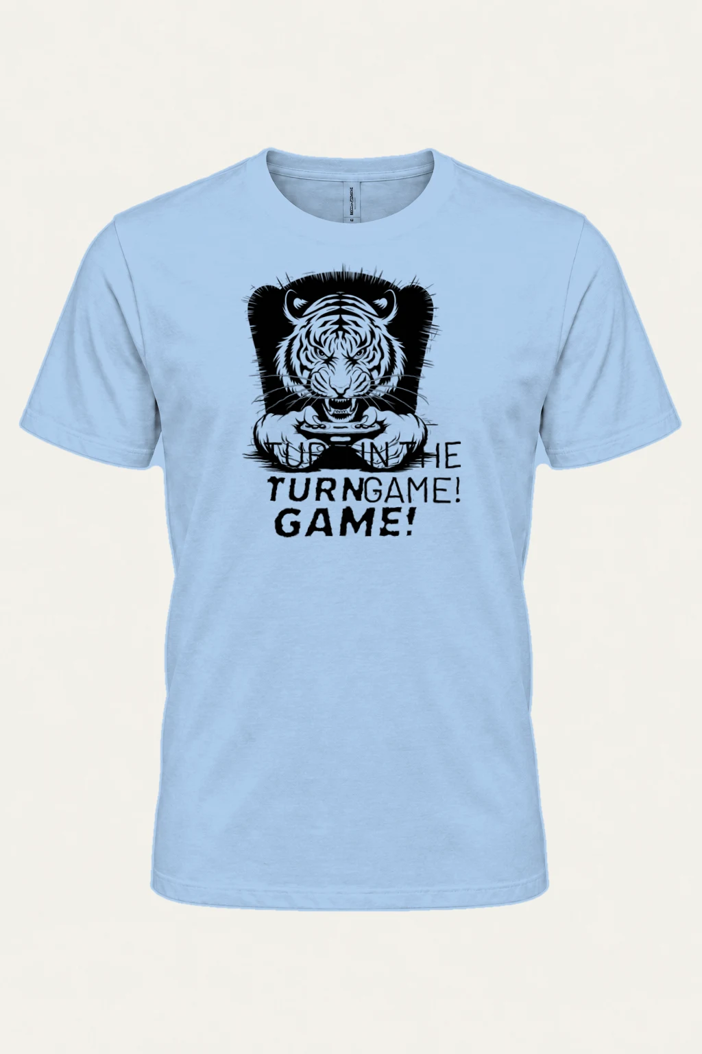 "Turn The Game" Heavyweight Unisex Crewneck T-shirt | Gildan 5000