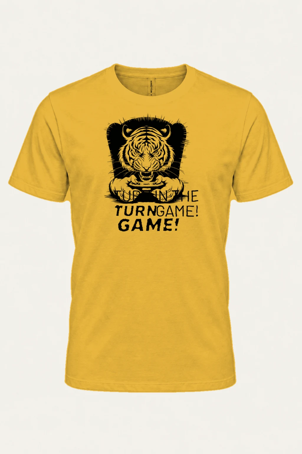 "Turn The Game" Heavyweight Unisex Crewneck T-shirt | Gildan 5000