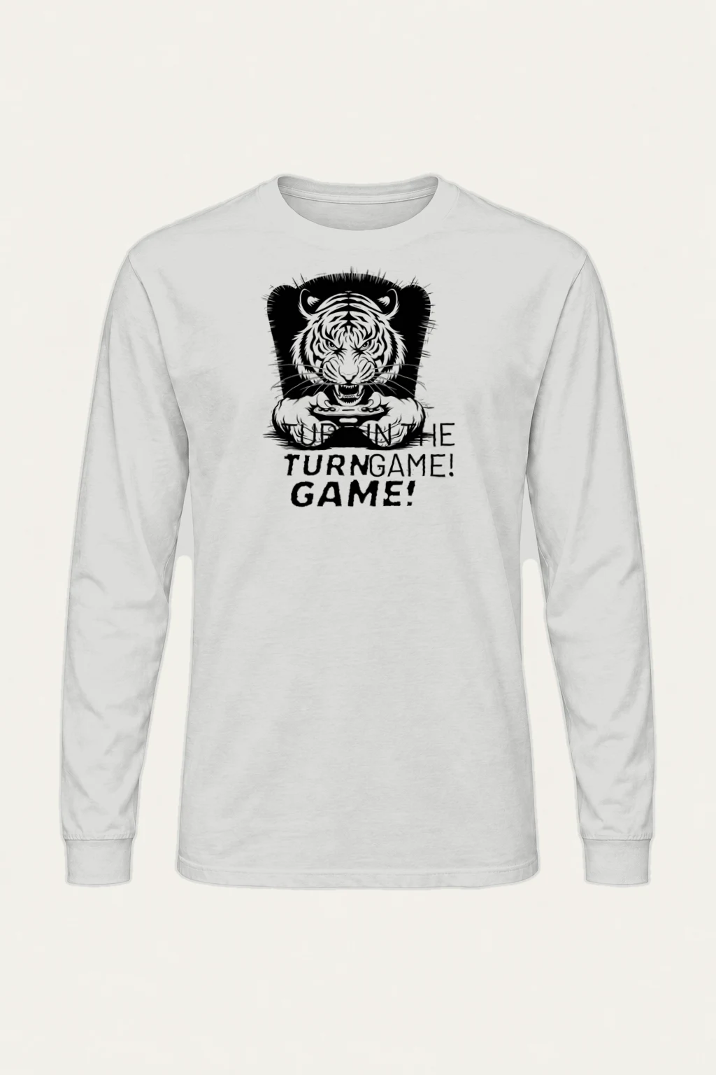 "Turn The Game" Unisex Longsleeve T-shirt | Gildan 2400