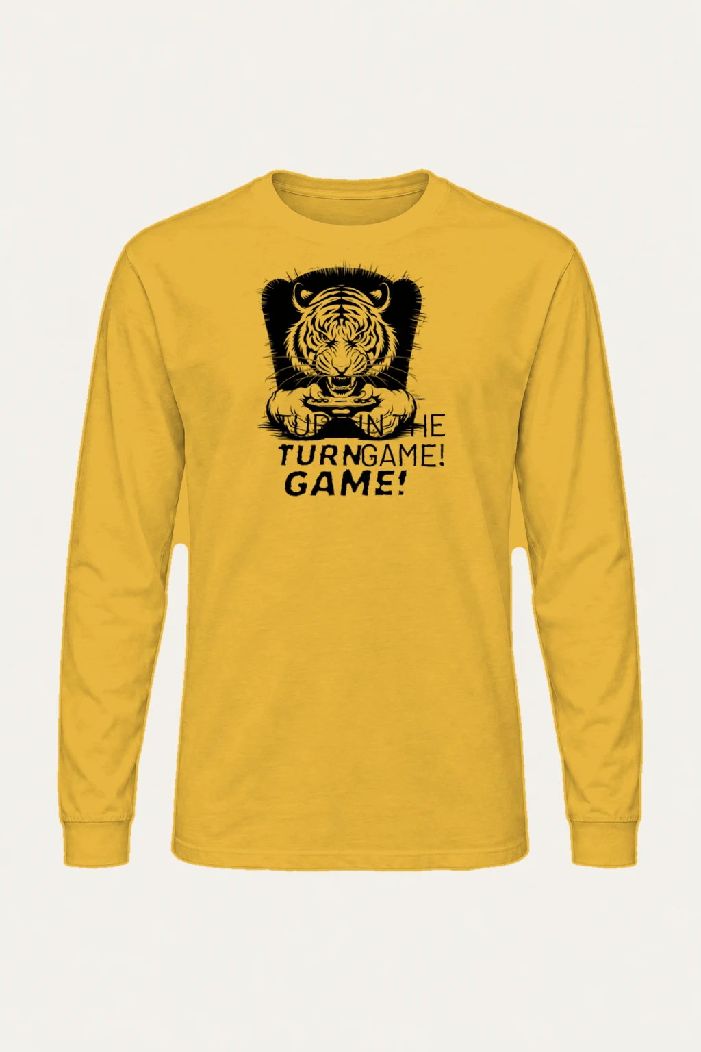 "Turn The Game" Unisex Longsleeve T-shirt | Gildan 2400
