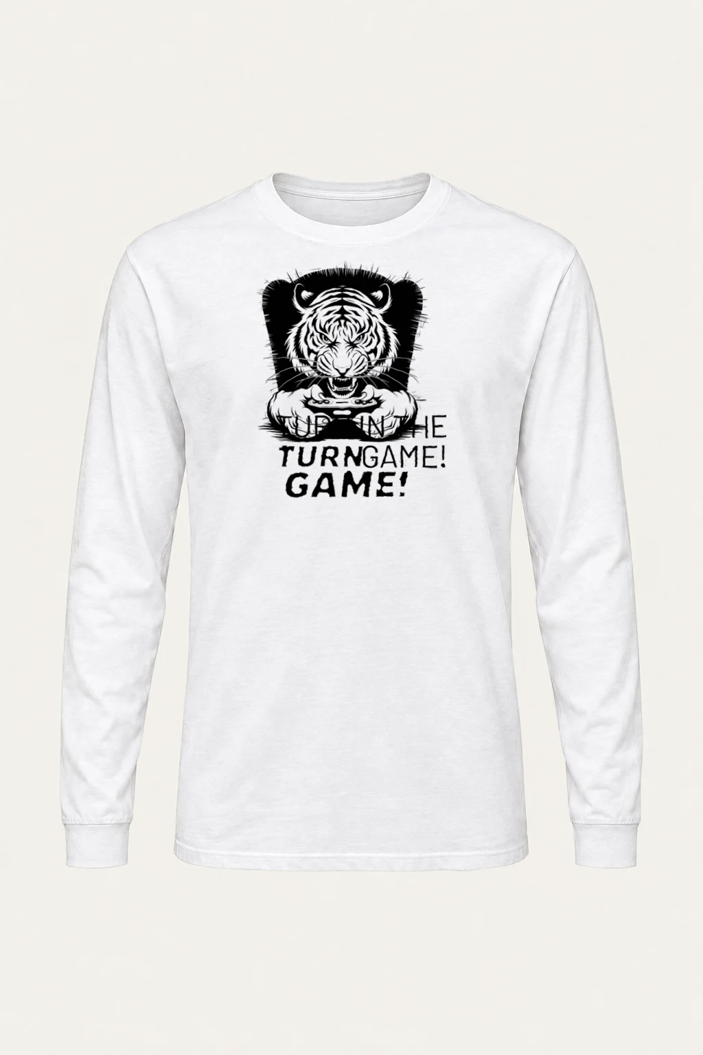 "Turn The Game" Unisex Longsleeve T-shirt | Gildan 2400