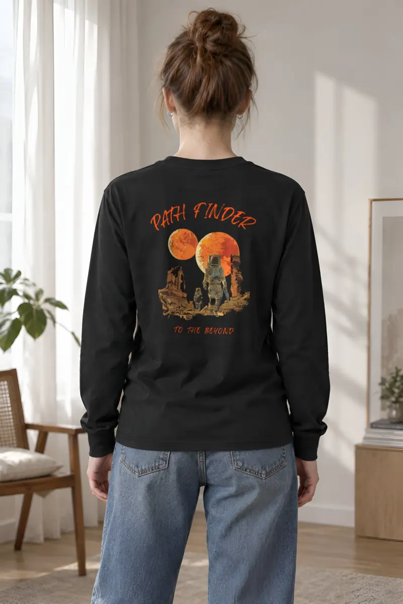 "Twin Planet Survey" Unisex Longsleeve T-shirt