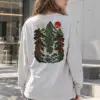 "Twin Sun Falls" Unisex Longsleeve T-shirt | Gildan 2400