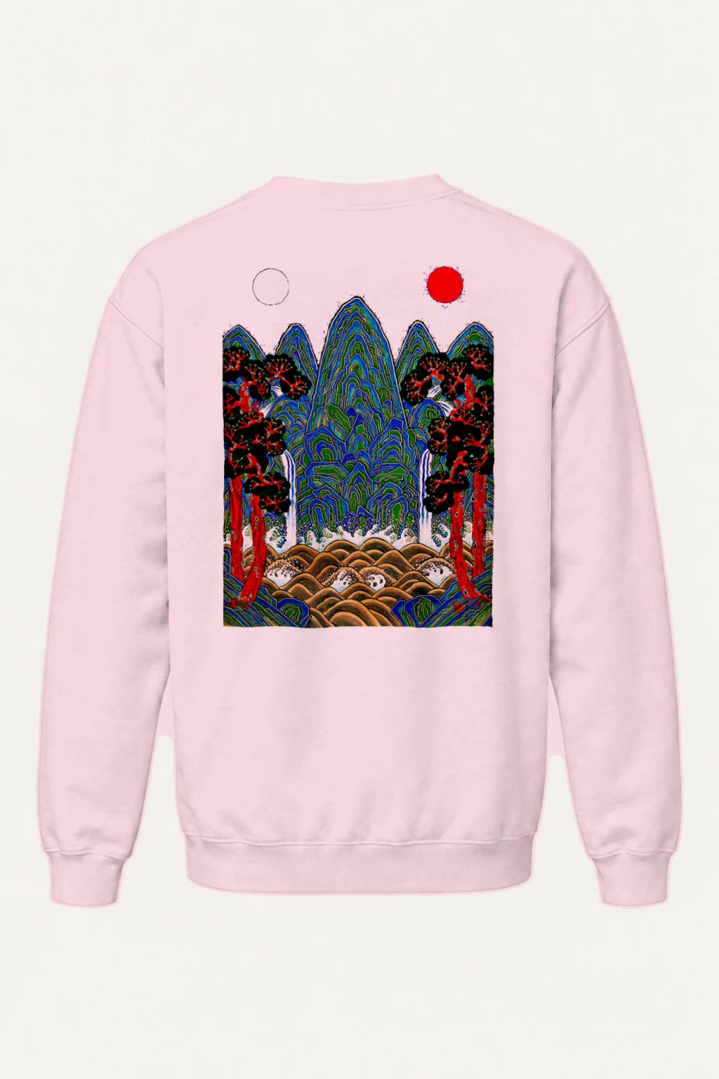 "Twin Sun Highlands" Heavy Blend Unisex Crewneck Sweatshirt | Gildan 18000