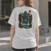 "Twin Sun Waterfalls" Heavyweight Unisex Crewneck T-shirt | Gildan 5000
