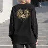 "Twin Tigers Crest" Unisex Longsleeve T-shirt | Gildan 2400