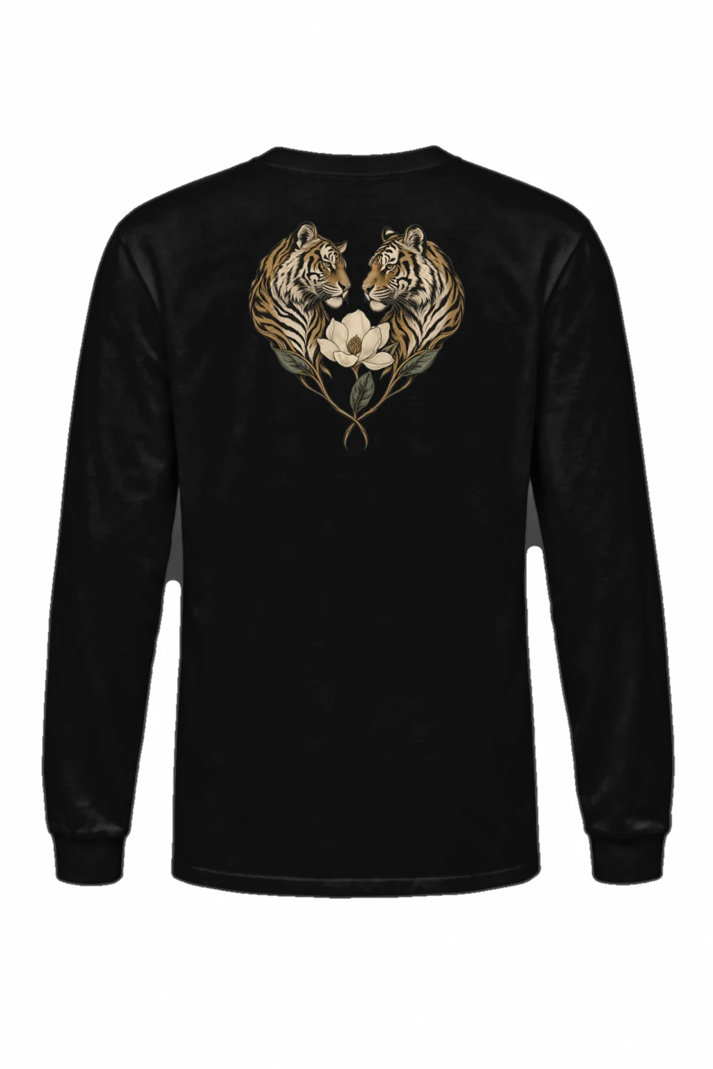 "Twin Tigers Crest" Unisex Longsleeve T-shirt | Gildan 2400