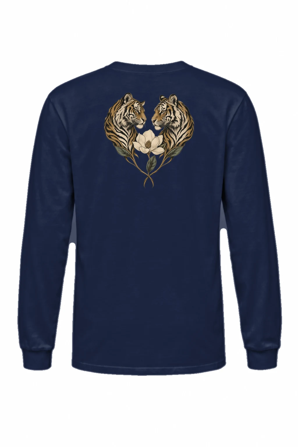 "Twin Tigers Crest" Unisex Longsleeve T-shirt | Gildan 2400