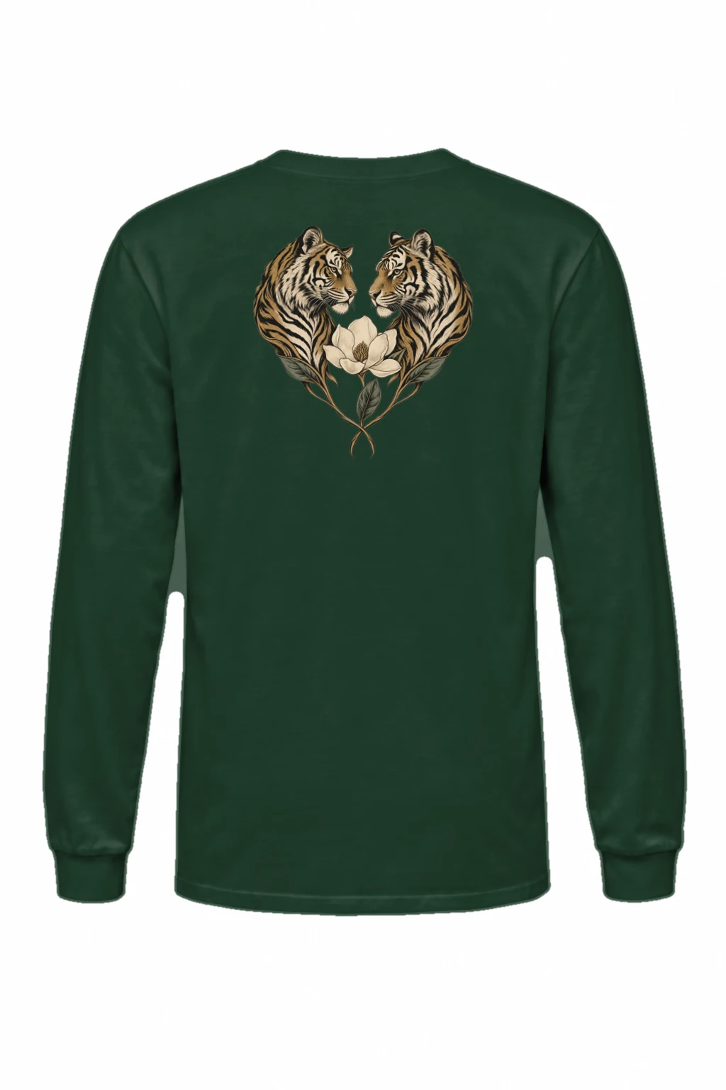 "Twin Tigers Crest" Unisex Longsleeve T-shirt | Gildan 2400