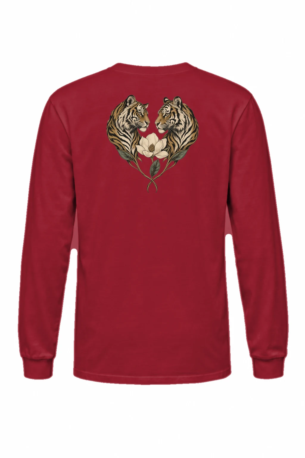 "Twin Tigers Crest" Unisex Longsleeve T-shirt | Gildan 2400