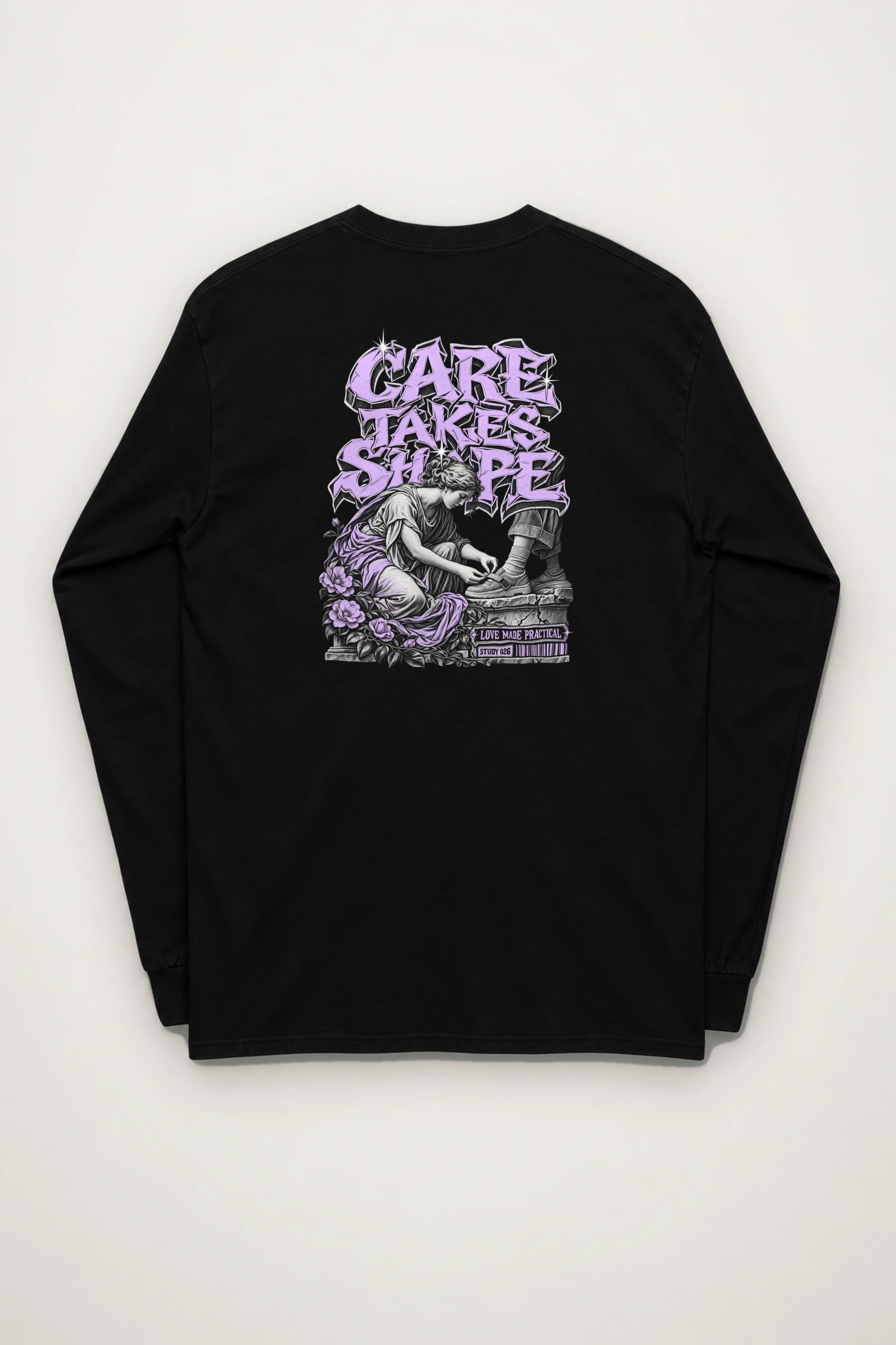 "Tying A Child’s Shoe" Unisex Longsleeve T-shirt