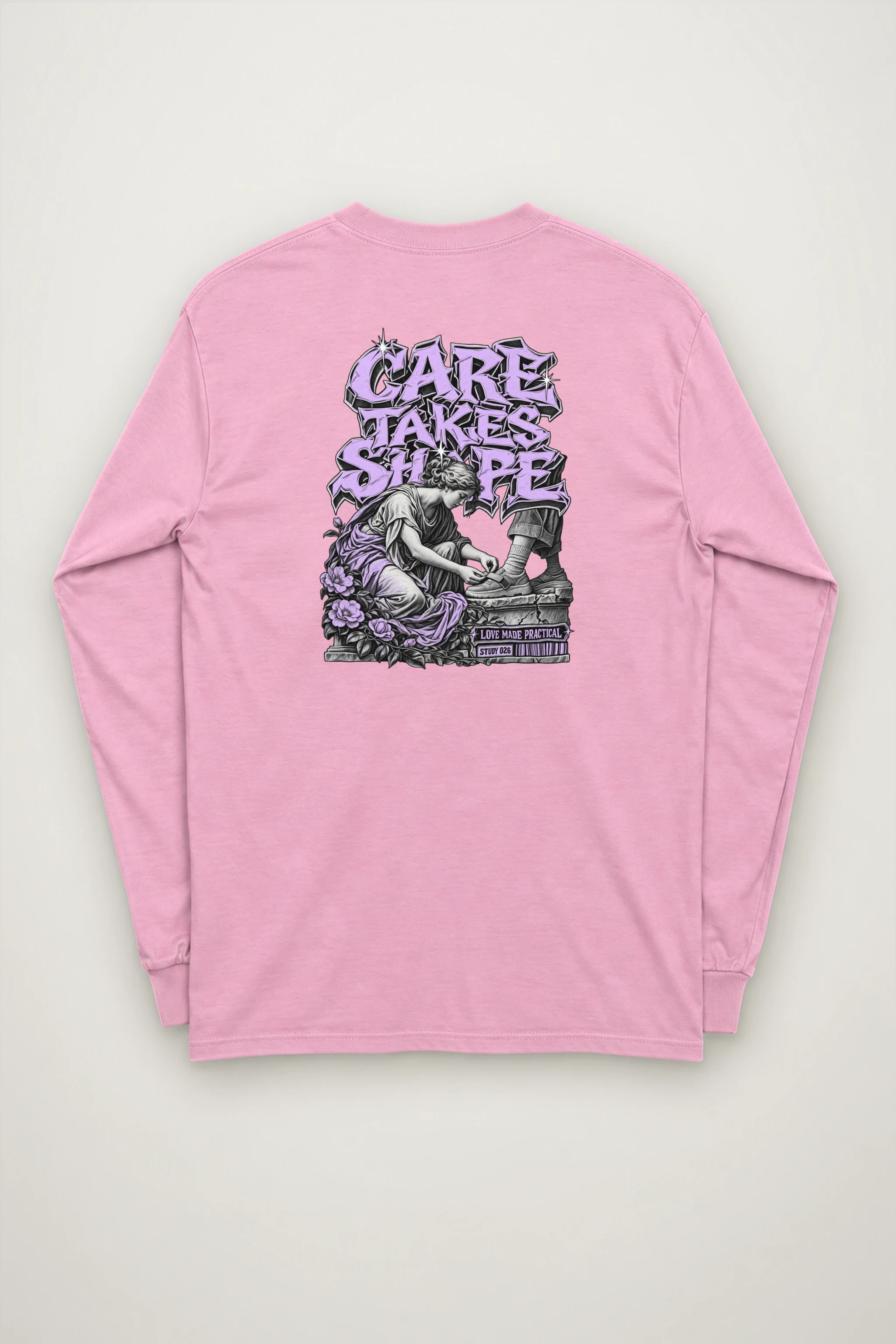 "Tying A Child’s Shoe" Unisex Longsleeve T-shirt