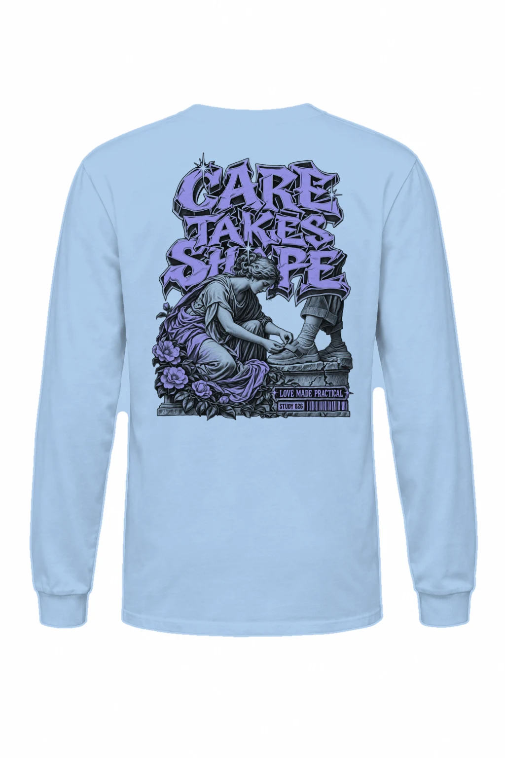 "Tying A Child’s Shoe" Unisex Longsleeve T-shirt | Gildan 2400