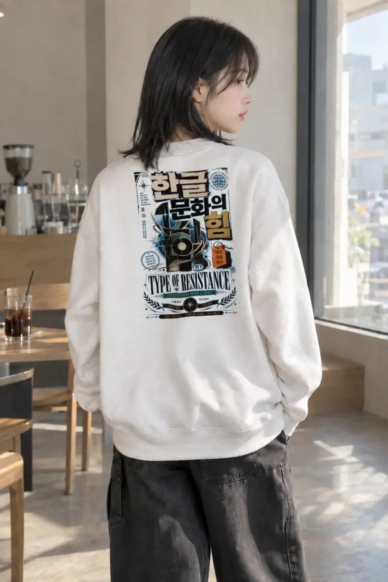 "Type Of Resistance" Heavy Blend Unisex Crewneck Sweatshirt | Gildan 18000