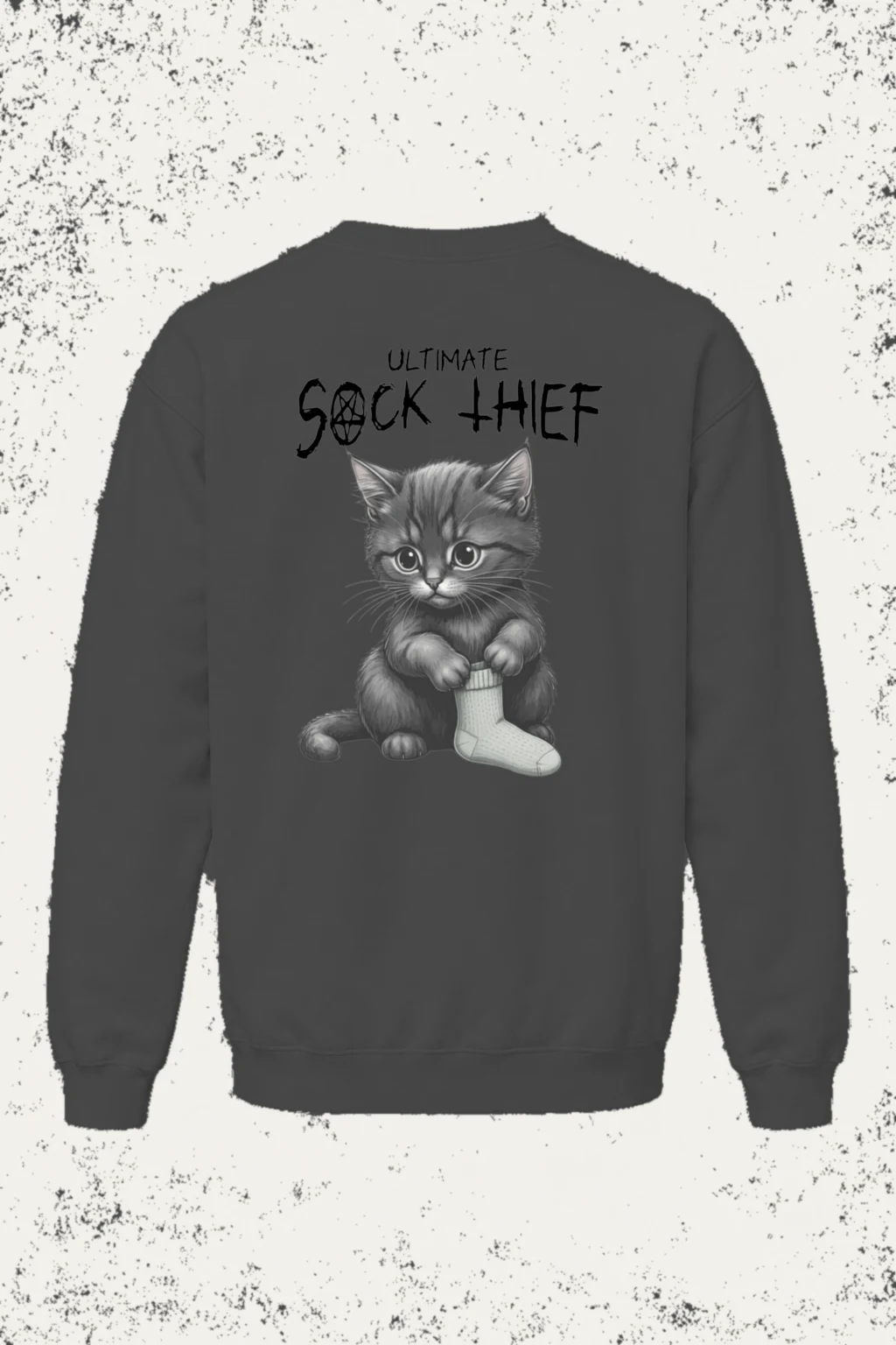 "Ultimate Sock Thief" Heavy Blend Unisex Crewneck Sweatshirt | Gildan 18000