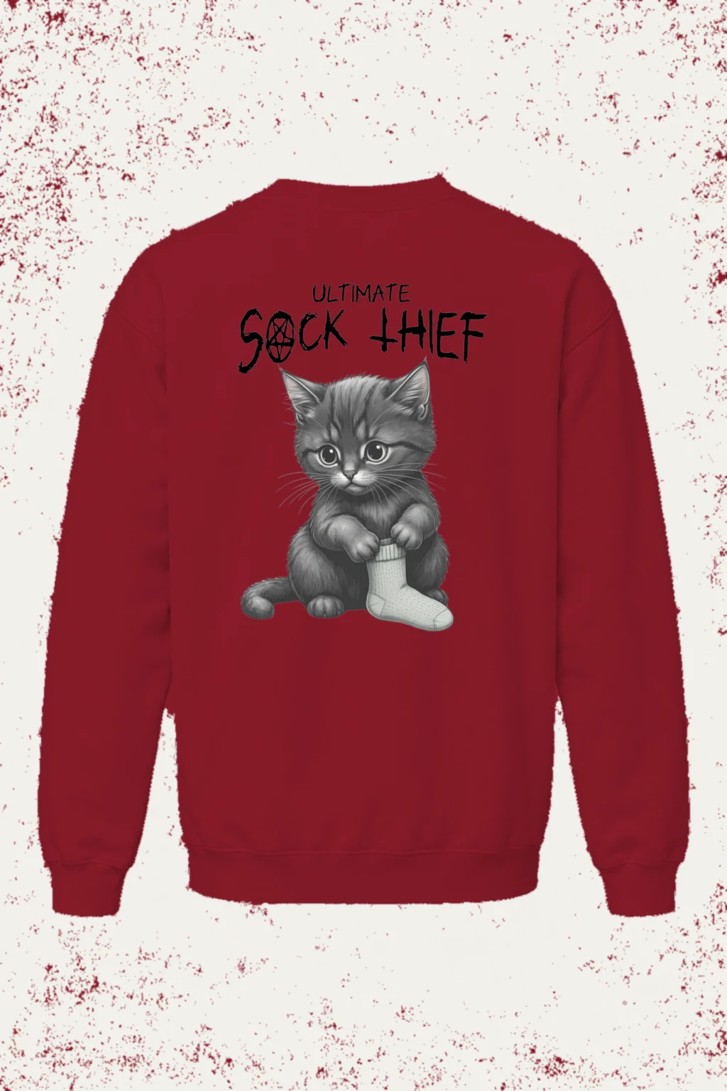 "Ultimate Sock Thief" Heavy Blend Unisex Crewneck Sweatshirt | Gildan 18000