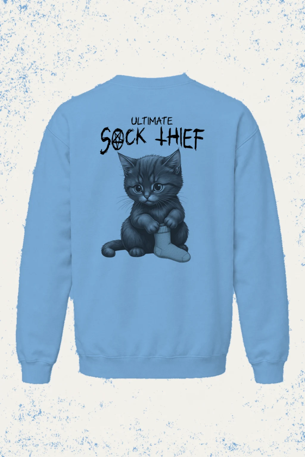 "Ultimate Sock Thief" Heavy Blend Unisex Crewneck Sweatshirt | Gildan 18000