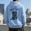 "Ultimate Sock Thief" Heavy Blend Unisex Pullover Hoodie | Gildan 18500