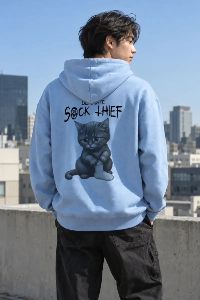 “Ultimate Sock Thief” Heavy Blend Unisex Pullover Hoodie | Gildan 18500