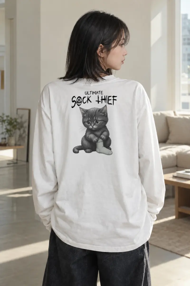 "Ultimate Sock Thief" Unisex Longsleeve T-shirt | Gildan 2400