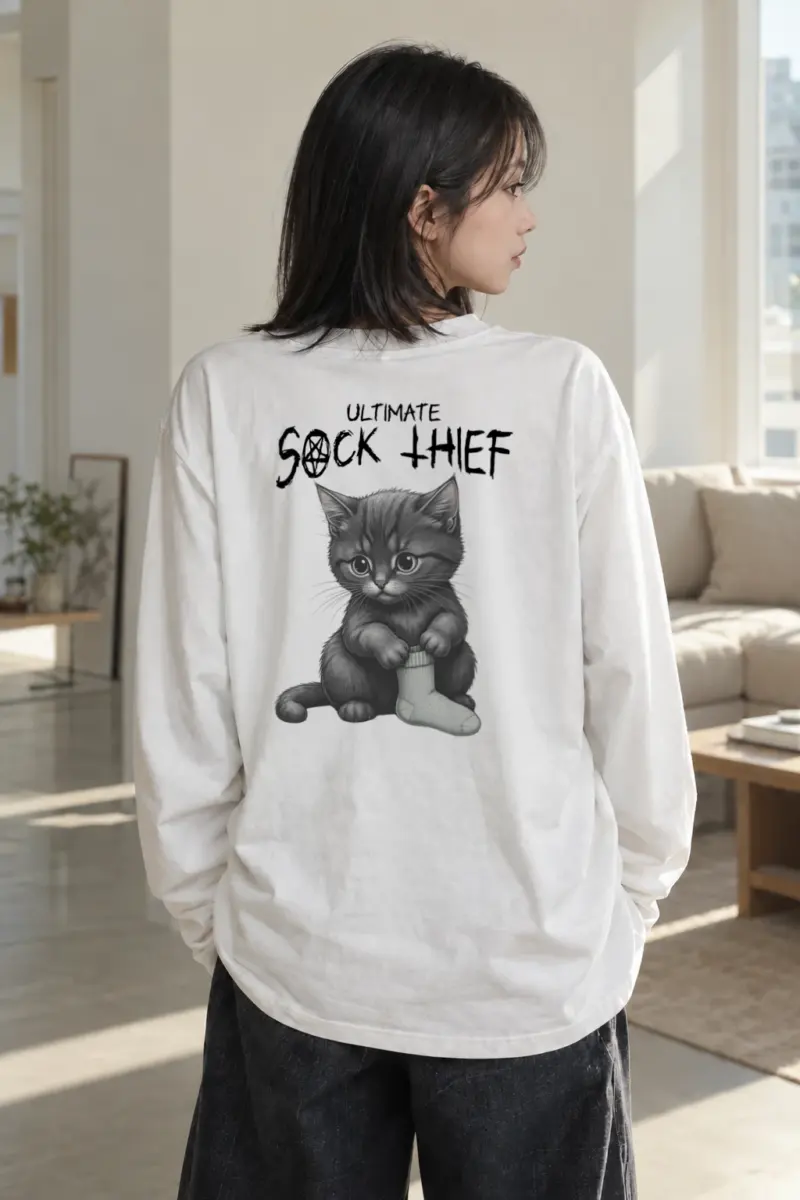 “Ultimate Sock Thief” Unisex Longsleeve T-shirt | Gildan 2400