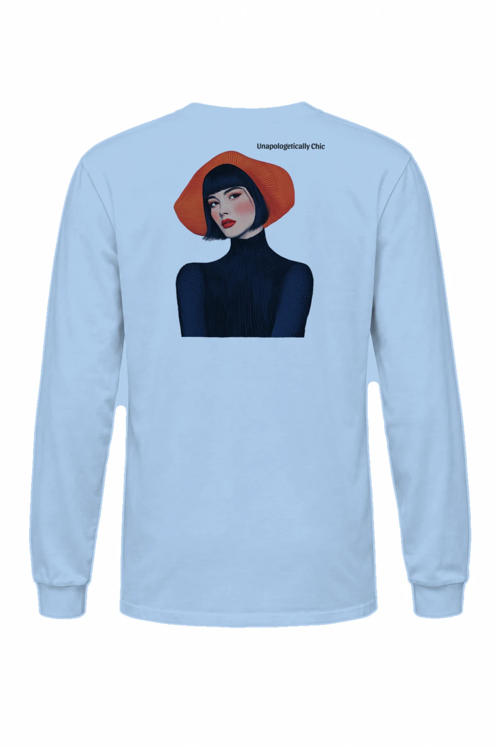 "Unapologetically Chic" Unisex Longsleeve T-shirt | Gildan 2400