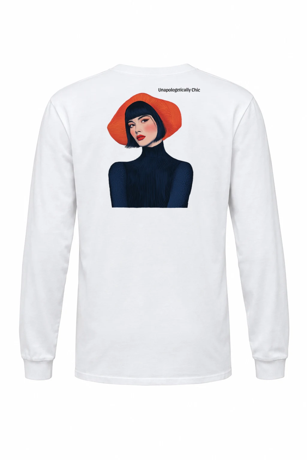 "Unapologetically Chic" Unisex Longsleeve T-shirt | Gildan 2400
