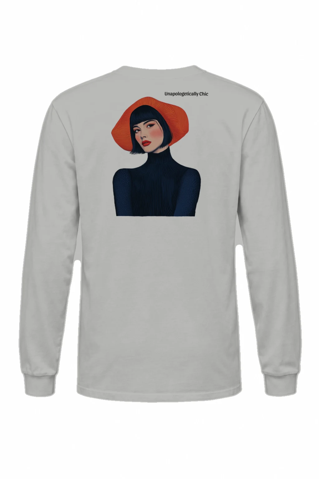 "Unapologetically Chic" Unisex Longsleeve T-shirt | Gildan 2400