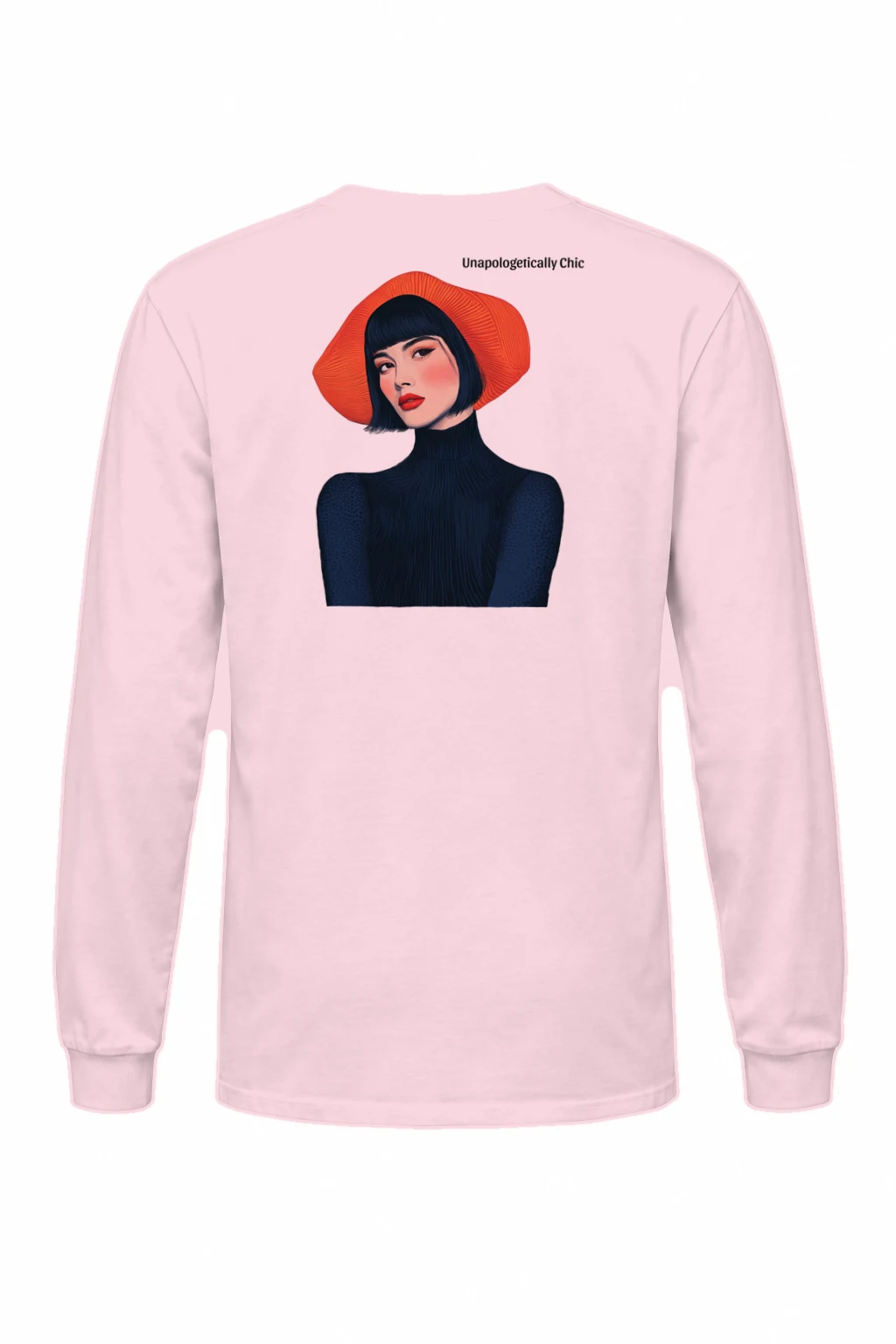 "Unapologetically Chic" Unisex Longsleeve T-shirt | Gildan 2400