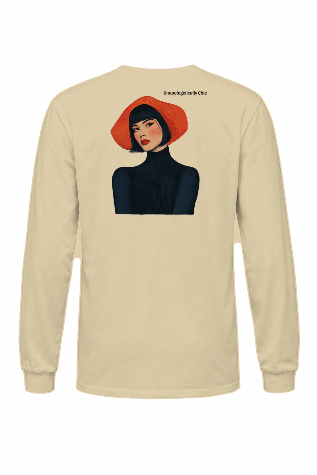 "Unapologetically Chic" Unisex Longsleeve T-shirt | Gildan 2400