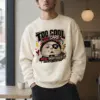 "Unbothered Cat Mood" Unisex Sponge Fleece Crewneck Sweatshirt | Bella + Canvas 3901
