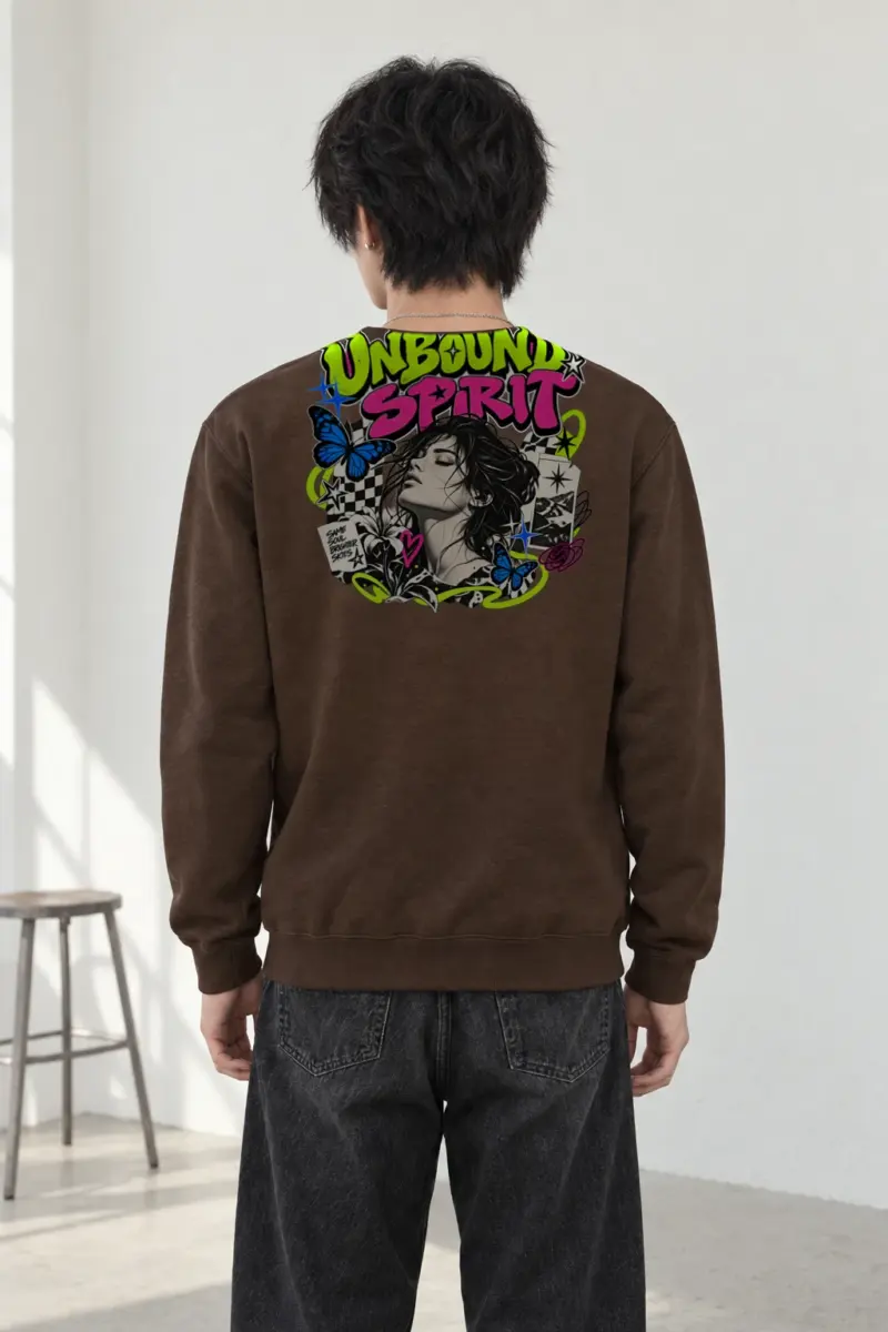 "Unbound Spirit" Heavy Blend Unisex Crewneck Sweatshirt