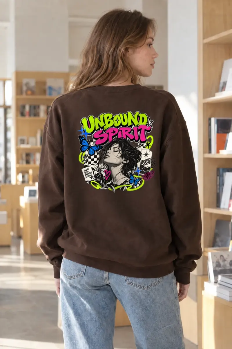 "Unbound Spirit" Heavy Blend Unisex Crewneck Sweatshirt
