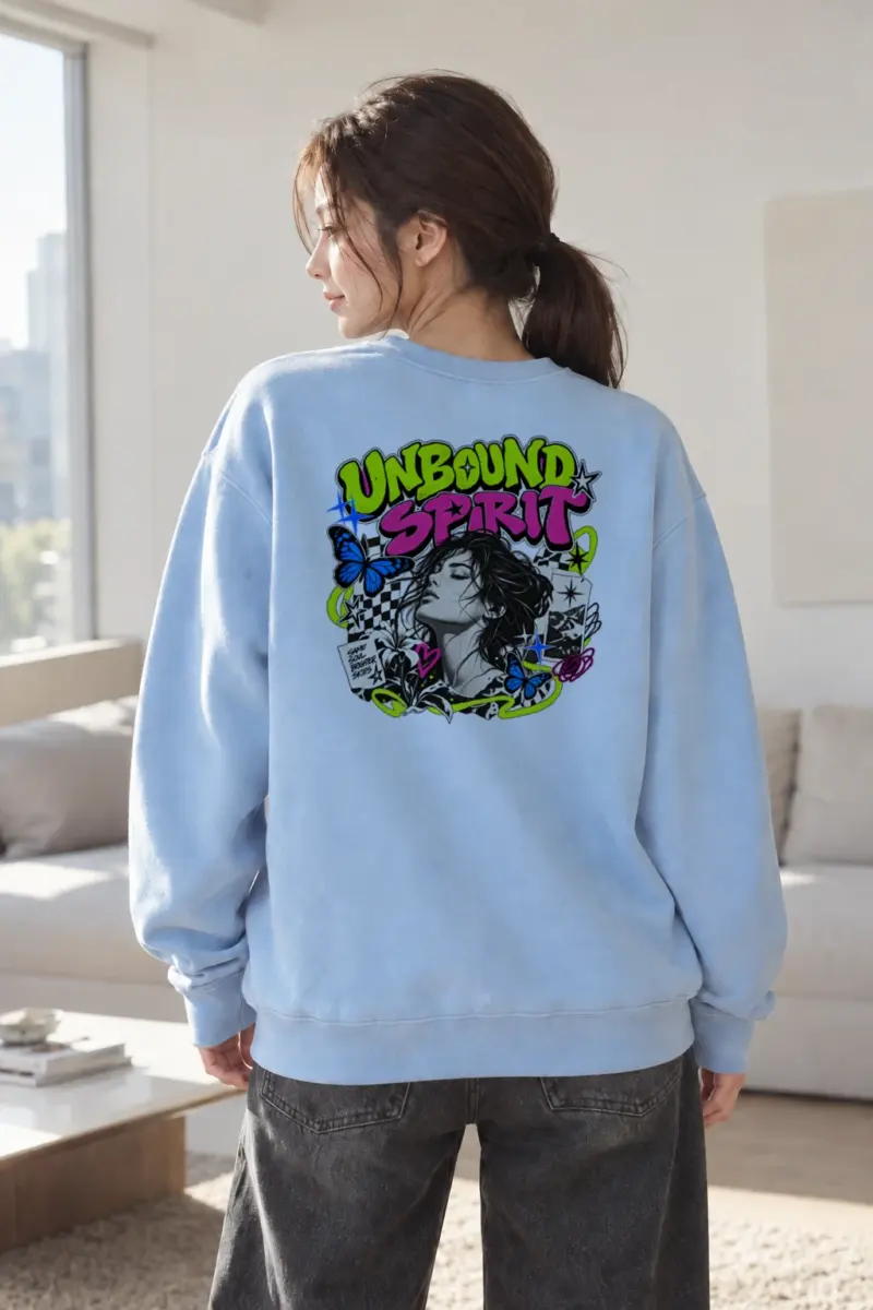 "Unbound Spirit" Heavy Blend Unisex Crewneck Sweatshirt | Gildan 18000