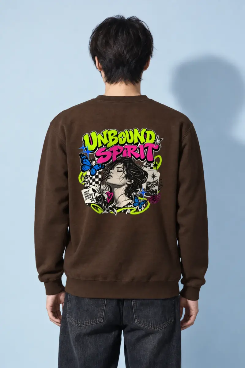 "Unbound Spirit" Heavy Blend Unisex Crewneck Sweatshirt