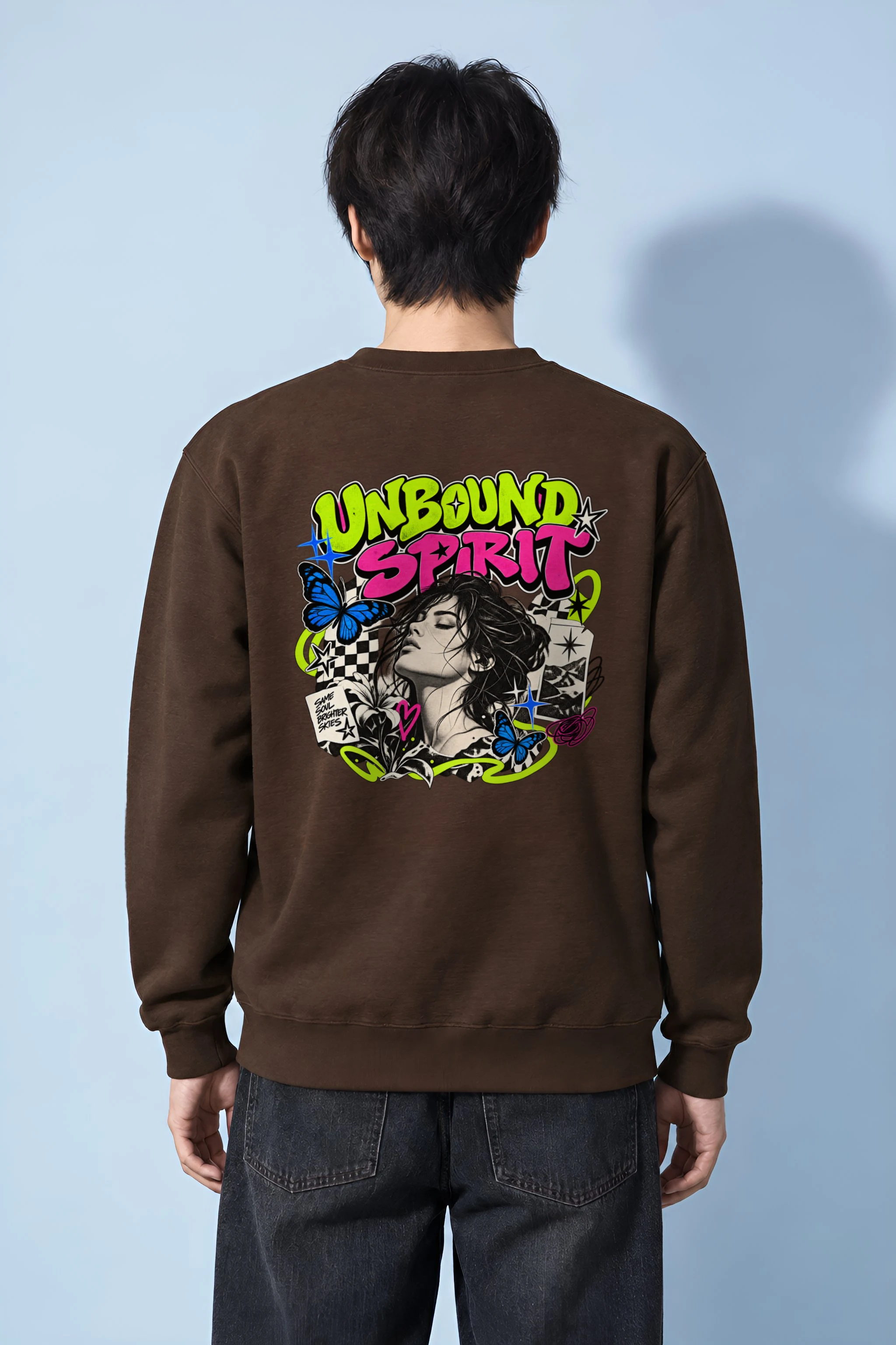 "Unbound Spirit" Heavy Blend Unisex Crewneck Sweatshirt