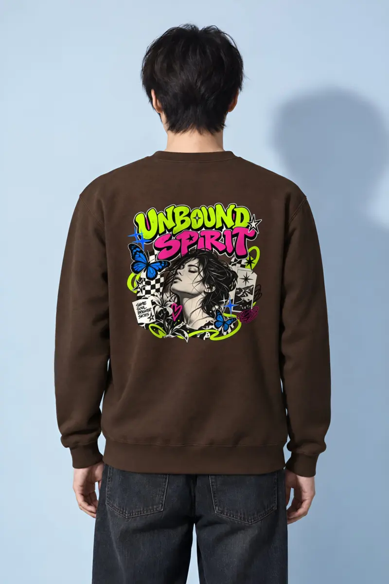 "Unbound Spirit" Heavy Blend Unisex Crewneck Sweatshirt