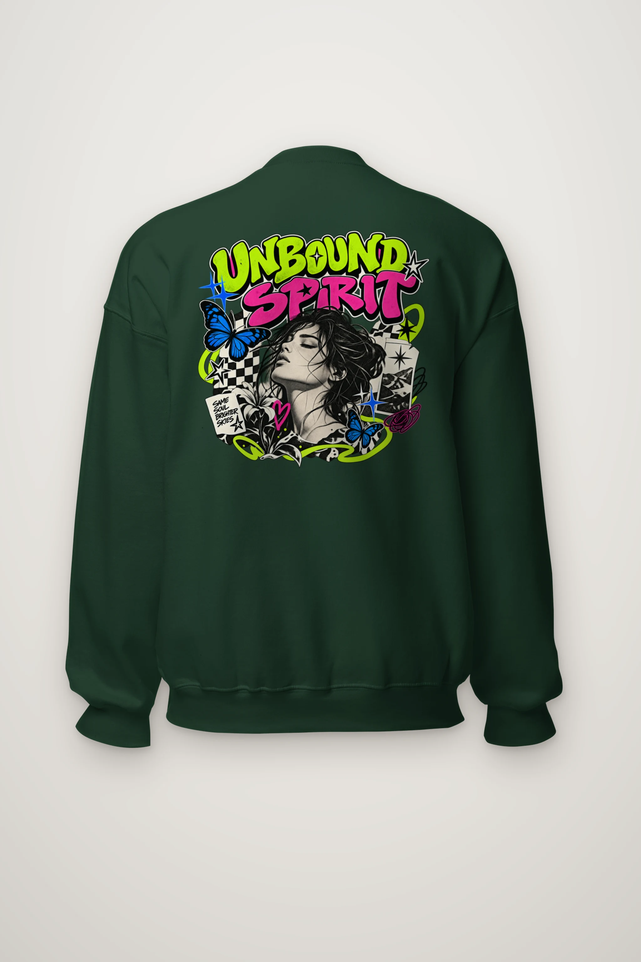 "Unbound Spirit" Heavy Blend Unisex Crewneck Sweatshirt