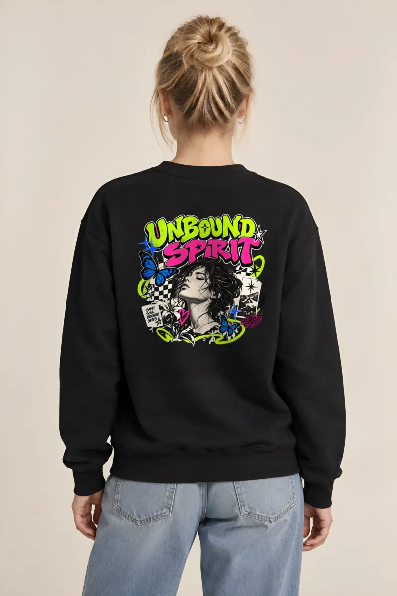 "Unbound Spirit" 1 Crewneck Sweatshirt