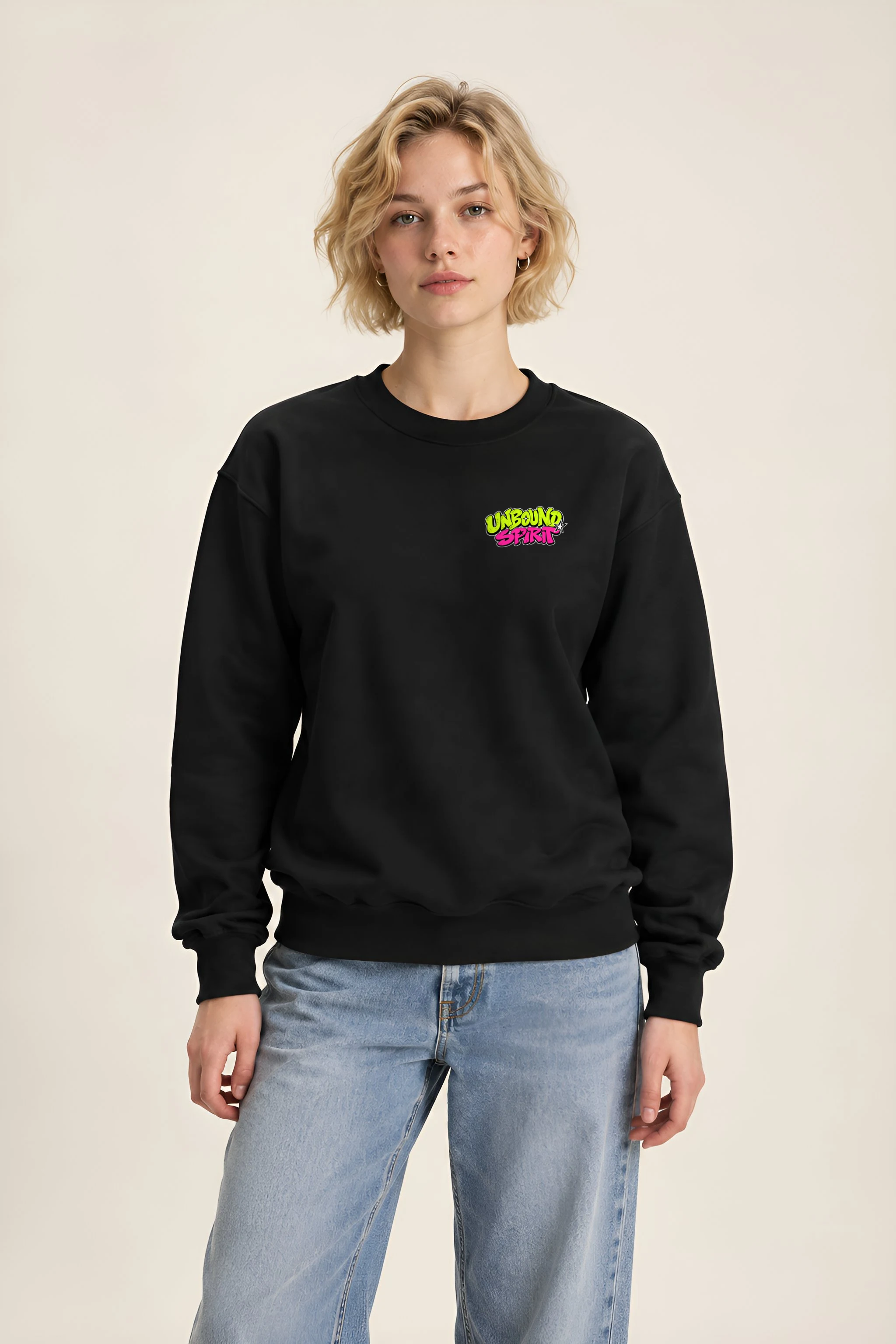 "Unbound Spirit" 1 Crewneck Sweatshirt