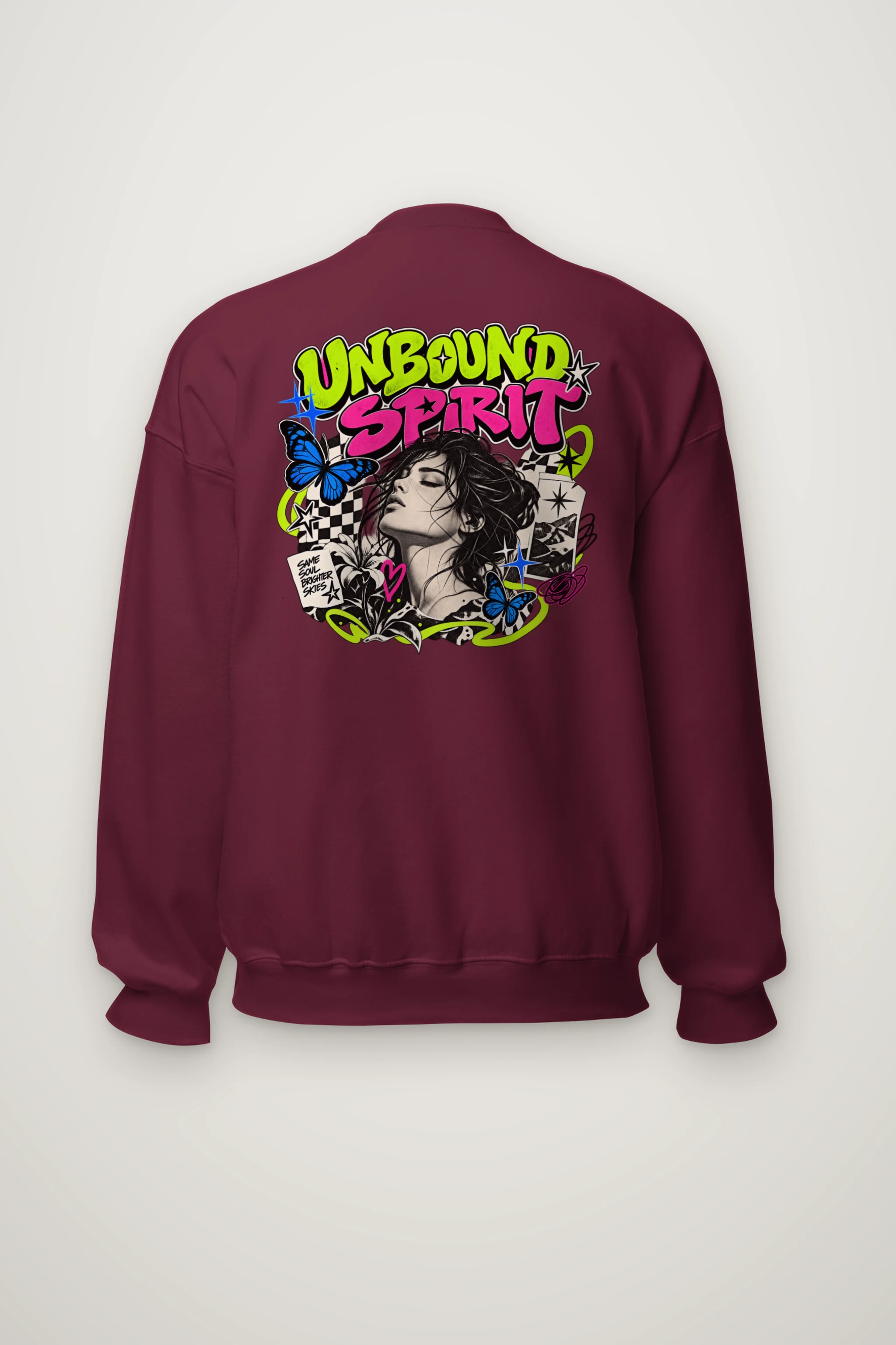 "Unbound Spirit" Heavy Blend Unisex Crewneck Sweatshirt