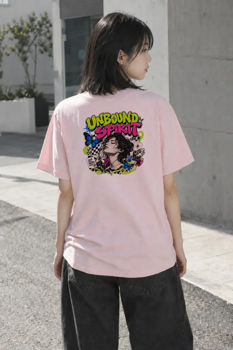 "Unbound Spirit" Heavyweight Unisex Crewneck T-shirt | Gildan 5000