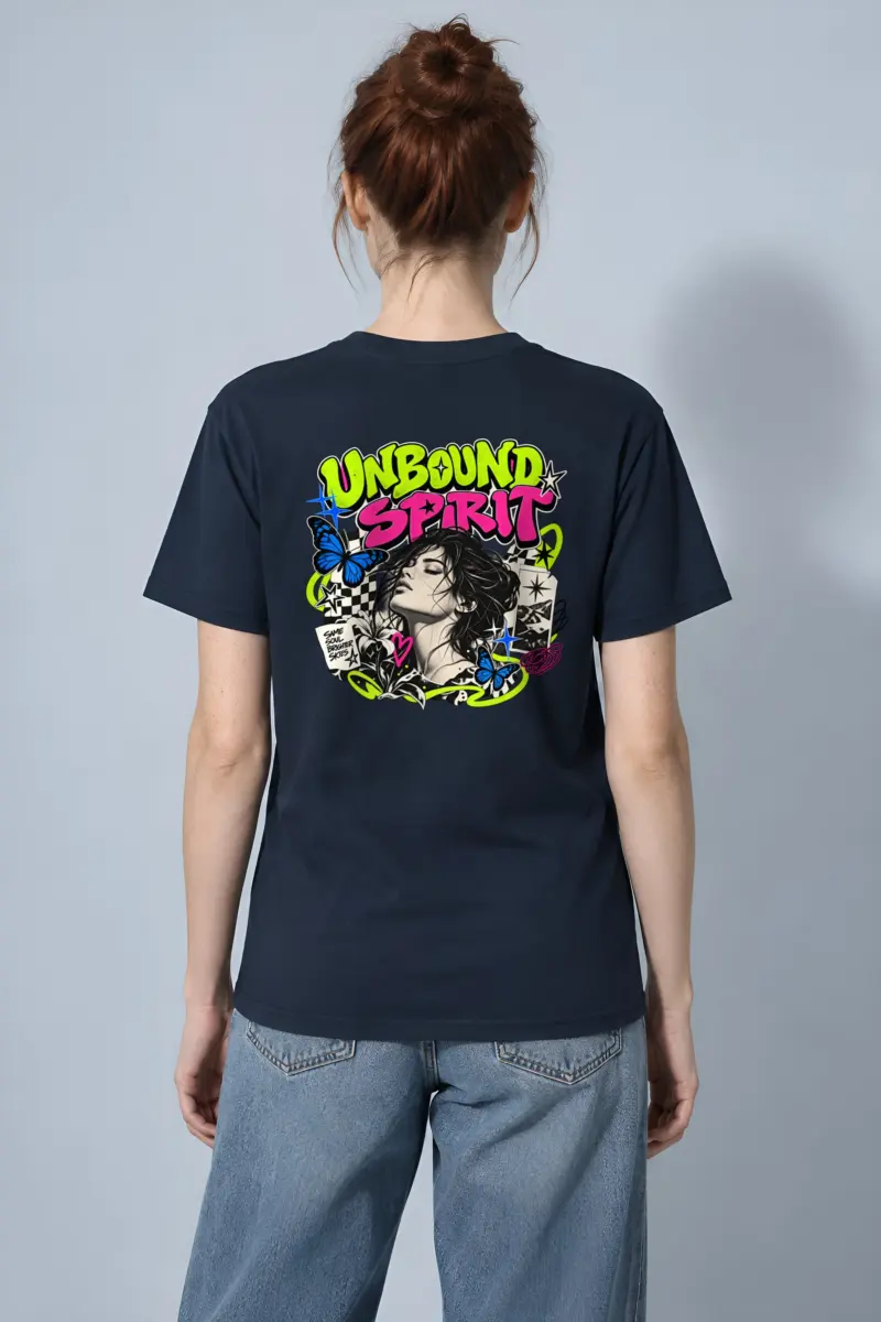 "Unbound Spirit" Heavyweight Unisex Crewneck T-shirt