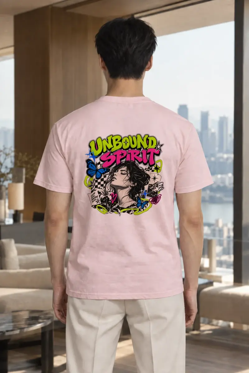 "Unbound Spirit" Heavyweight Unisex Crewneck T-shirt | Gildan 5000