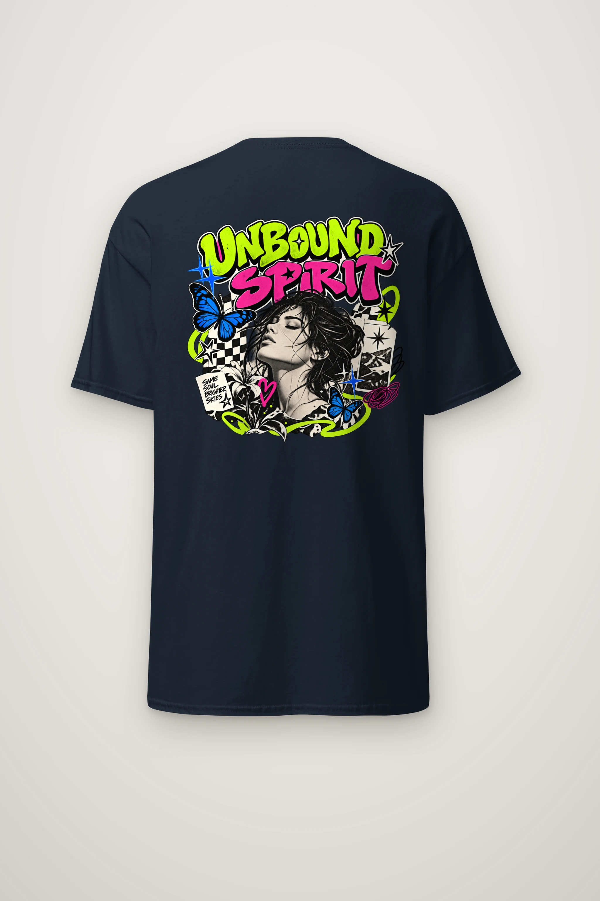 "Unbound Spirit" Heavyweight Unisex Crewneck T-shirt