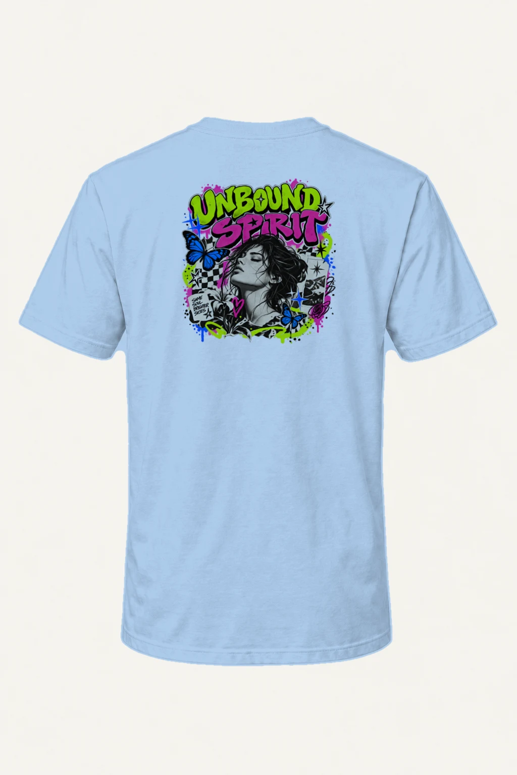 "Unbound Spirit" Heavyweight Unisex Crewneck T-shirt | Gildan 5000