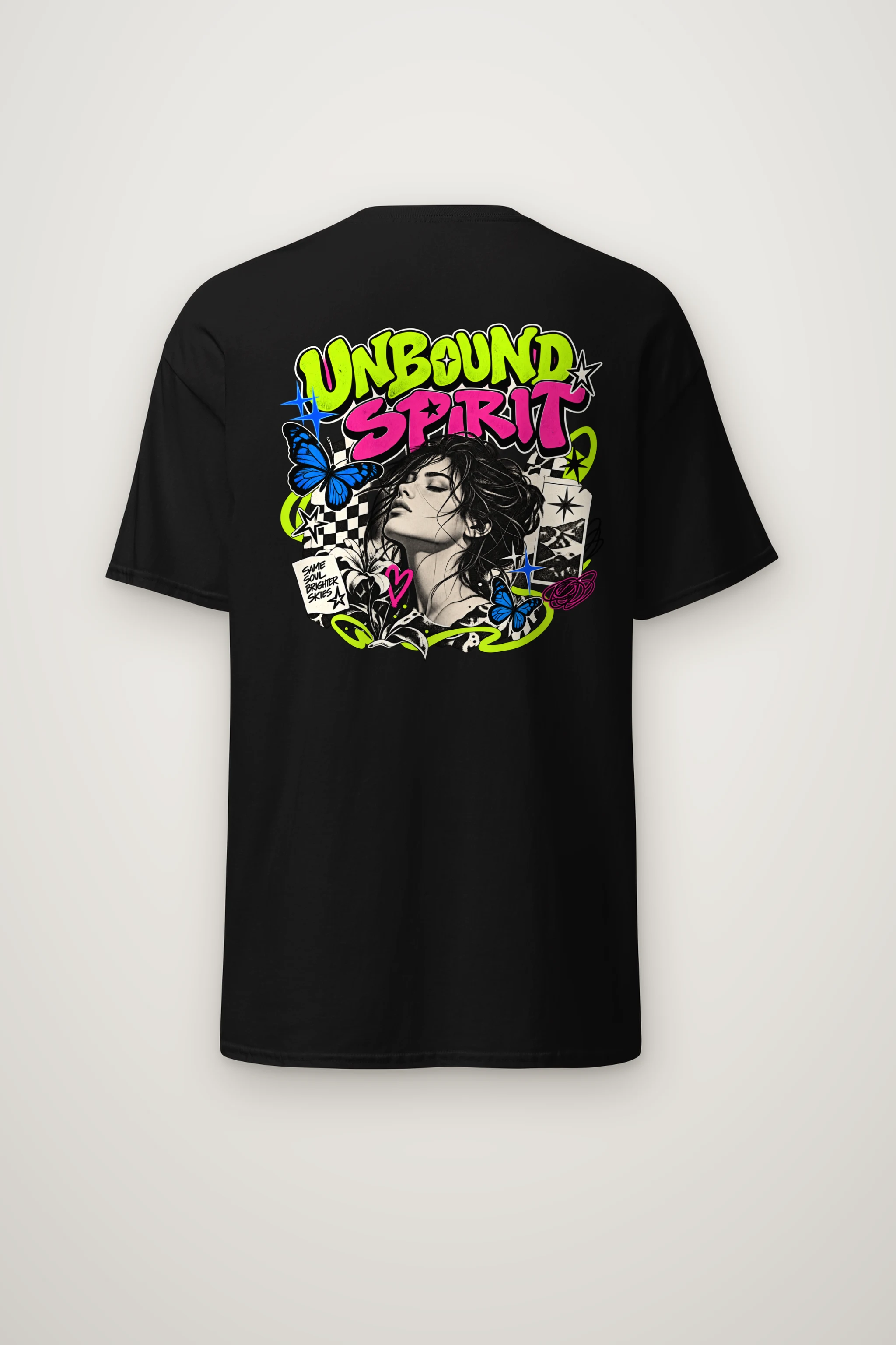 "Unbound Spirit" Heavyweight Unisex Crewneck T-shirt
