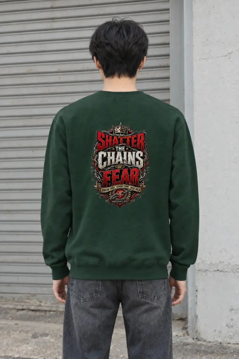 "Unbreakable Spirit" Heavy Blend Unisex Crewneck Sweatshirt