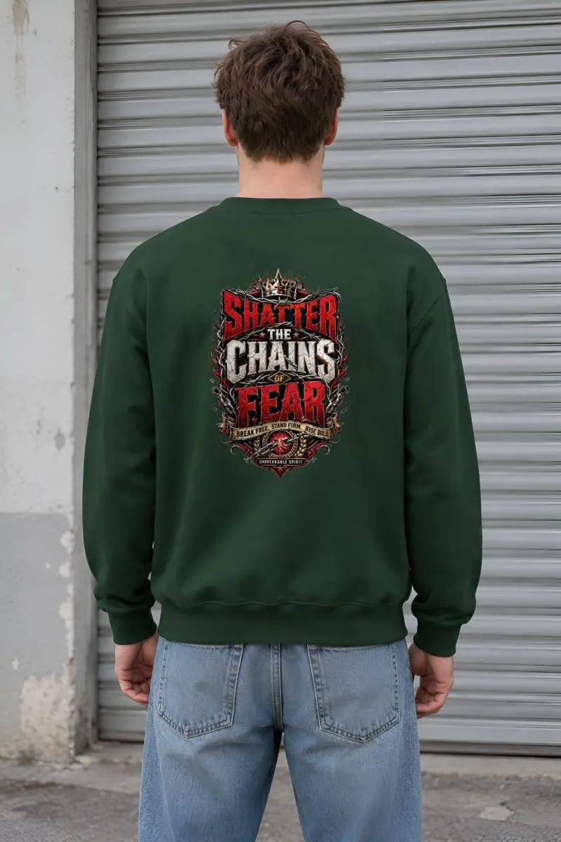 "Unbreakable Spirit" Heavy Blend Unisex Crewneck Sweatshirt